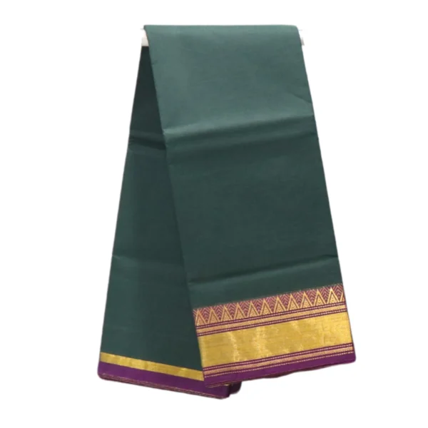 NB COTTON WORLD Pure Venkatagiri Cotton Saree for Women – 5.5m Saree Without Blouse, Soft Cotton Fabric with Elegant Zari Border