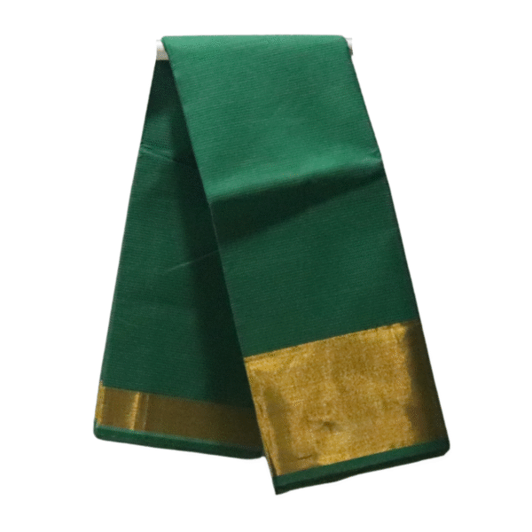 NB COTTON WORLD Venkatagiri Cotton Saree for Women | Handloom Saree with Golden Zari Border | Pure Cotton Handwoven Saree | Without Blouse