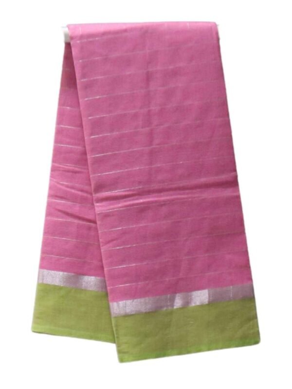 BODAGALA HANDLOOMS Mangalagiri Pure Cotton Saree for Women | Latest Handloom Design | Pure Cotton Authentic Handloom Weave Lightweight Traditional Design( With Blouse)