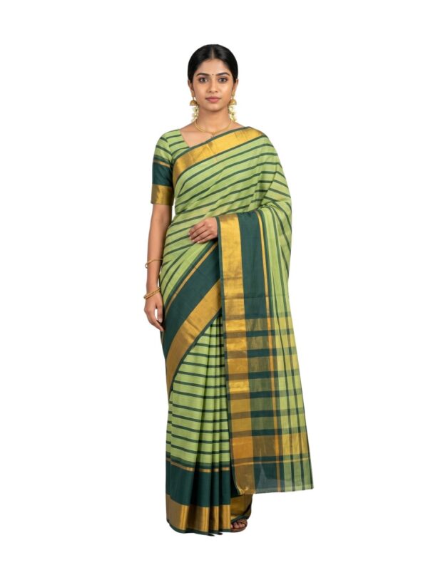 Venkatagiri Pure Cotton Saree for Women | Traditional Handwoven Style | Lightweight & Elegant Ethnic Wear