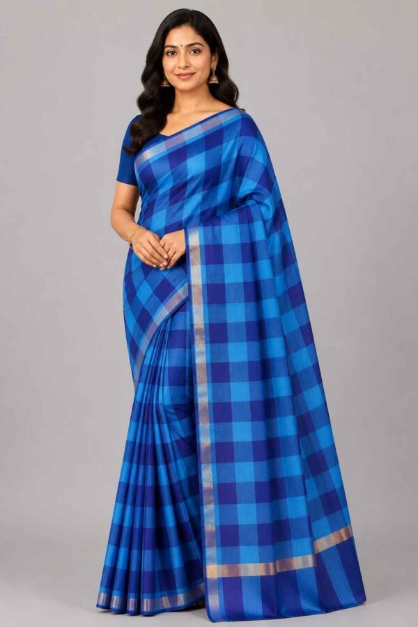 BODAGALA HANDLOOMS Mangalagiri Pure Cotton Saree for Women | Latest Handloom Design | Pure Cotton Authentic Handloom Weave Lightweight Traditional Design( With Blouse)